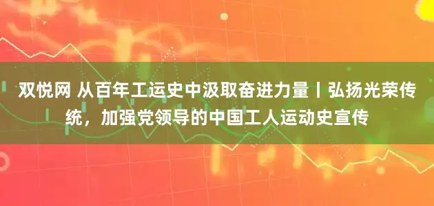 双悦网 从百年工运史中汲取奋进力量丨弘扬光荣传统，加强党领导的中国工人运动史宣传