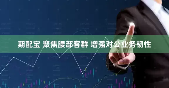 期配宝 聚焦腰部客群 增强对公业务韧性